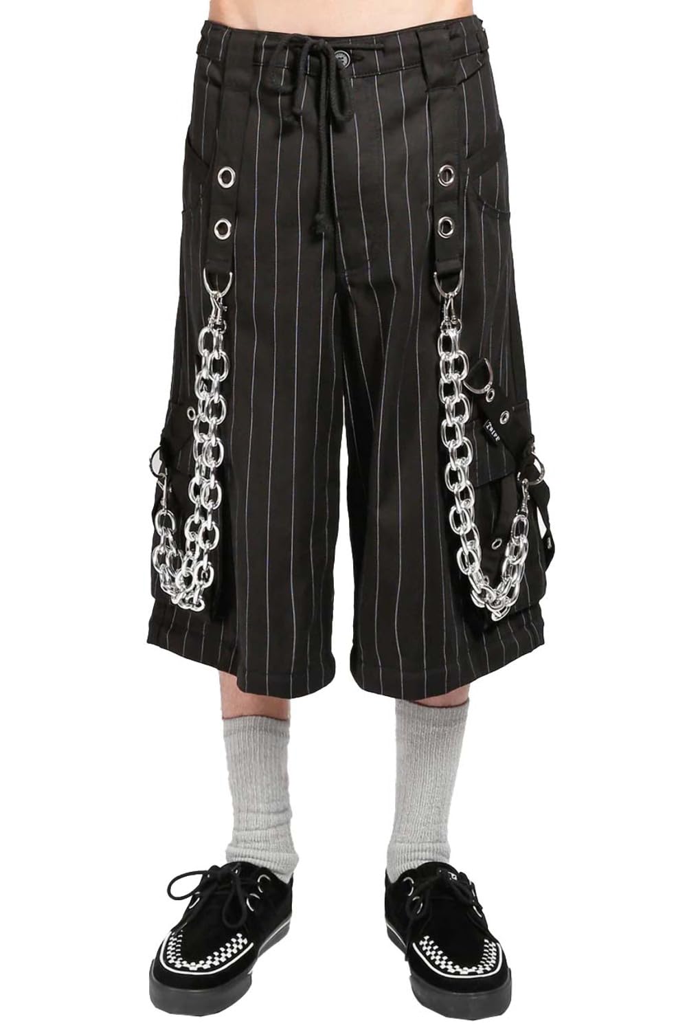 パンツ the elephant PINSTRIPE CHAIN SLACKS パンツ the elephant PINSTRIPE CHAIN SLACKS elephant-shirt